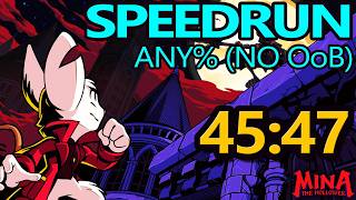 (World Record) Mina the Hollower - Any% (No OoB) in 45:47