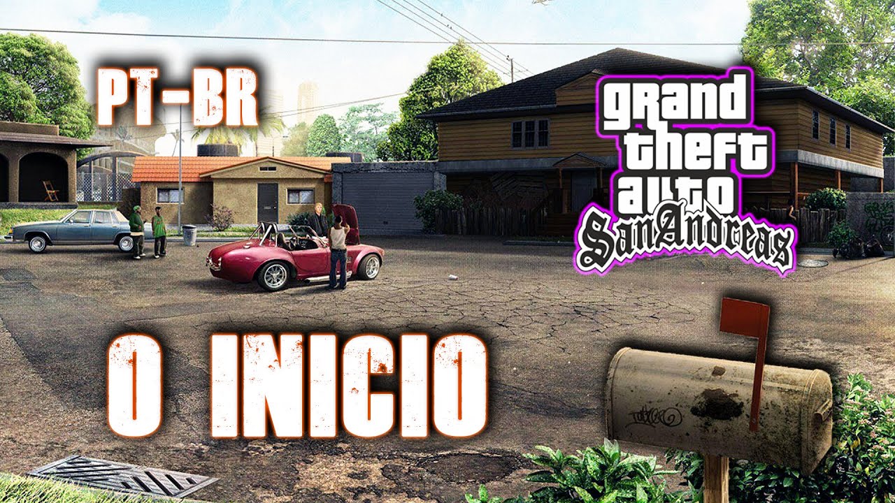 Bora Jogar GTA San Andreas?✨ Esse clássico de PS2 é muito bom! 💚 Você