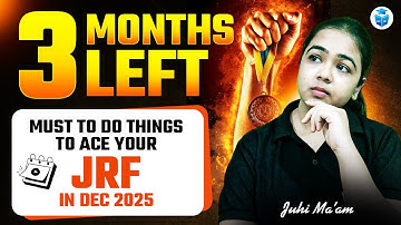 How to Crack JRF in Sociology within 3 Months? UGC NET Dec 2025 | Juhi Mam