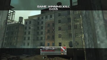 [MUST SEE!!] Amazing Throwing Knife Final Kill! - Modern Warfare 2