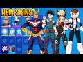 *NEW* My Hero Academia X Fortnite Showcase (All Might, Izuku, Ochaco, Katuski)