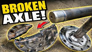 Everyone Said This Broken Axle Was Scrap… They Were Wrong!