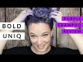 Bold Uniq Purple Shampoo Review on Natural Blonde Hair