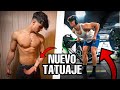 Me tatu esto para competir en culturismo  entreno bestial de espalda