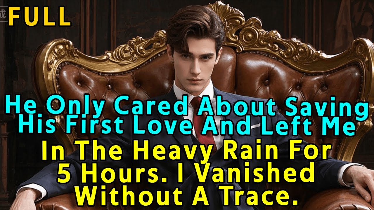 He Only Cared About Saving His First Love And Left Me In The Heavy Rain For Five Hours. I Vanished