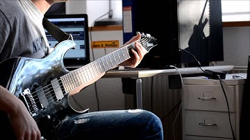 Ibanez RGIB6 Baritone Drop F Demo.