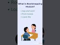 What Does Bootstrap Mean in Angular? 🚀