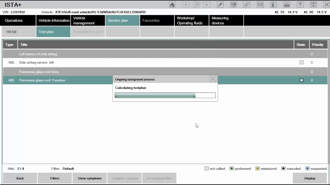 bmw ista to reset error codes