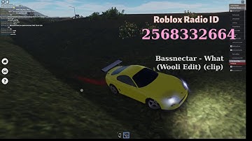 Bassnectar Roblox Radio Codes/IDs