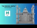 How to Make Taj Mahal in Maya | Full 3D Tutorial Step by Step #TajMahal  #Maya3D  #3DModeling