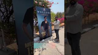​Mega 158 Launch Location లో Megastar Chiranjeevi గ్రాండ్ ఎంట్రీ! 🔥😱 | Chiranjeevi New Movie Launch