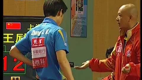 2010 CHN Trials for Moscow: WANG Liqin - ZHANG Jike [Full Match/Chinese|High Quality]