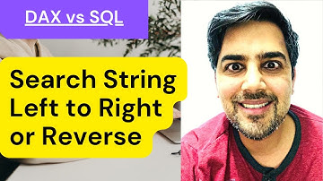 Search string from left or right in Power BI DAX and SQL - 28 (Power BI Training)