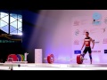 Dariusz Janus 140kg Clean & Jerk Fight 2015 Junior Worlds