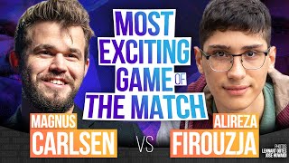 Magnus crushes Alireza Firouzja in blitz #magnuscarlsen #alirezafirouz