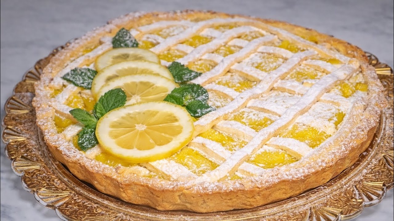 أسهل تورتة بالحامض🍋 بكريمة معلكة ومنعشة تورتة الحامض جرب الوصفة إقتراح فطور رمضان 