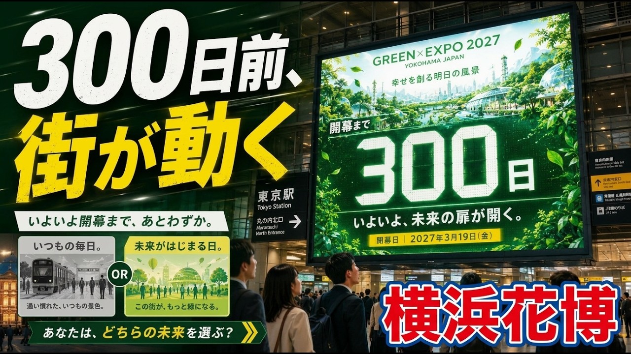 横浜花博】開幕300日前、GREEN EXPO 2027がいよいよ“本気モード”に入っ