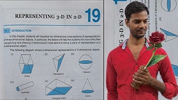 Representing 3-D in 2-D ,icse class 8,Chapter-19,2d in 3d, 3d in 2d,@icsemaths592