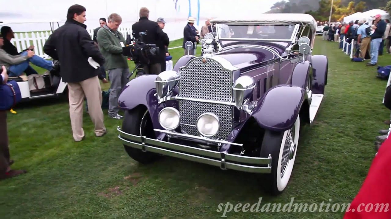 Cars arriving at the Pebble Beach Concours d'Elegance 2010-Part 1