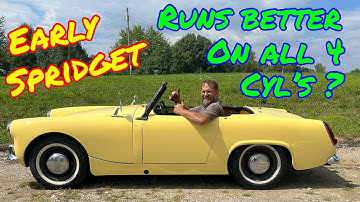 1963 rough running Sprite part 2, SU carb work and exhaust leak