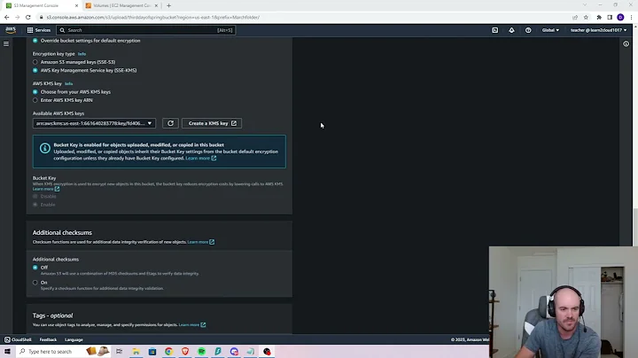 Encrypting EBS snapshots and S3 buckets/objects