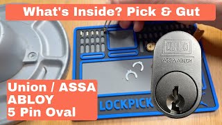 What’s Inside? - ASSA ABLOY/ Union 5 pin oval cylinder