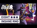 INSANE RNG Dota Auto Chess: EIGHT ★★★ Game! | Fun Challenge Game Replay