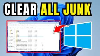 How To Clear Cache & Junk Files In Windows 11 - Easy Guide