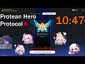 [WR] HSR Protean Hero Protocol 6 in [10:47] | Divergent Universe Speedrun