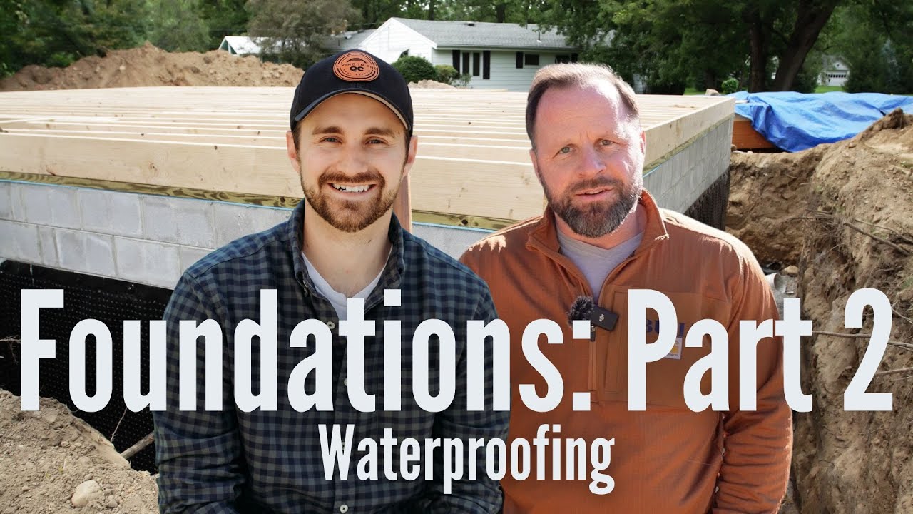 Waterproofing a Foundation