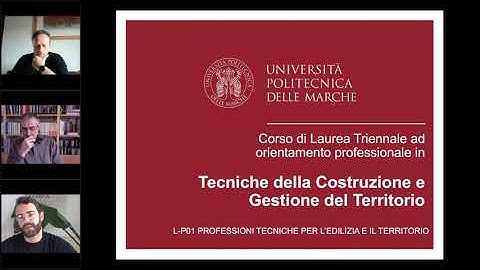 Progetta un nuovo futuro 2021: Ingegneria - Tecniche della Costruzione e Gestione del Territorio