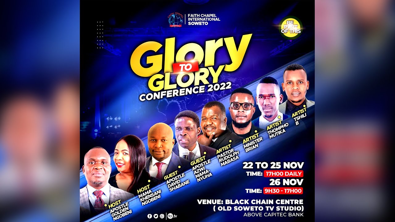 Glory to Glory Day 2 Live stream YouTube