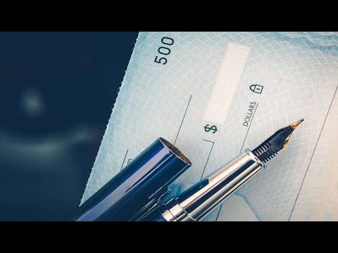 Vídeo: Os talões de cheques são gratuitos?