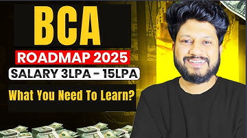 BCA Complete Syllabus + Roadmap 🚀 | From 1st Year to Final Year | Study Guide 2025