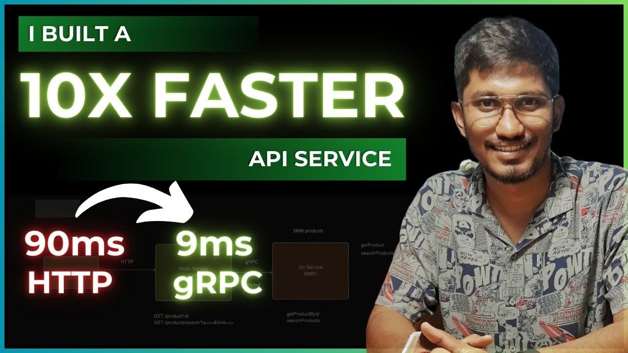 I Built a 10X FASTER API Server Using gRPC and Protobuf: Explained With ...
