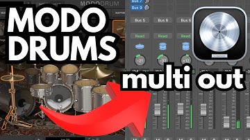 Unlock PRO Drum Mixing! Multi-Output for MODO Drums in Logic Pro 11