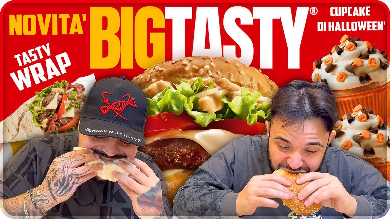 TORNA IL BIG TASTY 🍔 PROVIAMO TUTTO con CiccioGamer89 🎃
