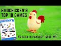 Top 10 games  pandory magazine issue 1  emuchicken edition