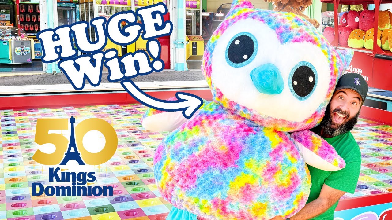 Biggest Carnival Game Wins at Kings Dominion!