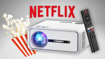 The BEST VALUE Netflix Smart Projector? Vizony DP04 PRO Projector!
