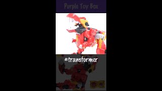 Super 10 Tyrannus Dinosuar Transformer #1mTransformer #Purpletoybox
