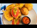 Tomato bonda recipe | Aloo stuffed tomato bonda | Tomato bhajji | Street food