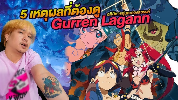 Gurren Lagann: escavando ao alÃ©m