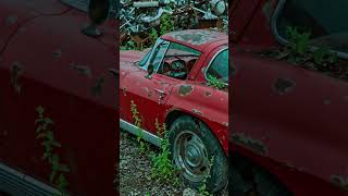 ASMR Car Restoration 1963 Chevrolet Corvette Sting Ray from Abandoned #viralshorts