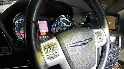 2016 Chrysler Town And Country Ecu Configuration