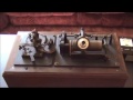 1800's HOMEMADE Electric Class M Type Cylinder Phonograph-Only Example Known!