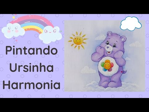 Pintando Ursinha Harmonia (Desenhos Crocantes)