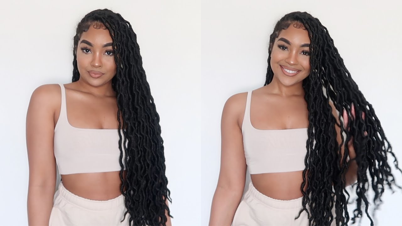 SUPER QUICK & EASY Faux Locs | BEGINNER FRIENDLY | CROCHET | alexandra ...