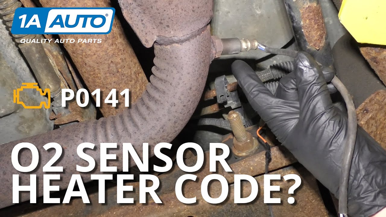 Check Engine Light? O2 Sensor Heater Circuit Malfunction - Code P0141