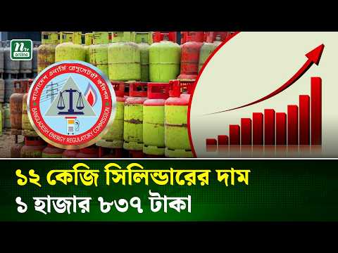 এলপিজি ১২ কেজি সিলিন্ডারের দাম বাড়ল ২৫২ টাকা | LPG Price | NTV News